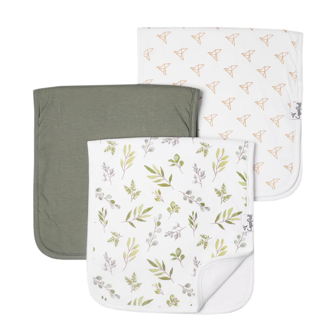 Copper Pearl Burp Cloth Set | Haven