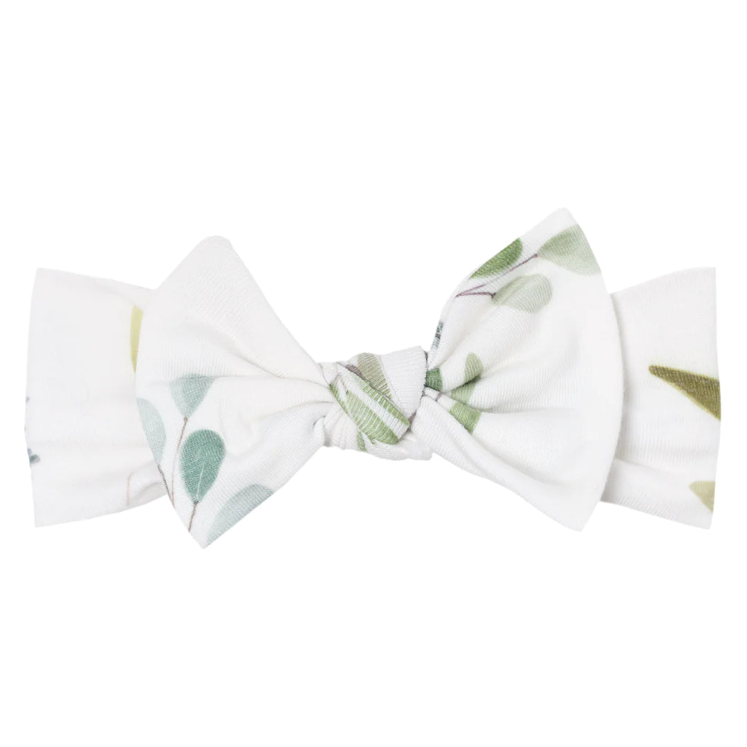 Copper Pearl Knit Headband Bow | Haven