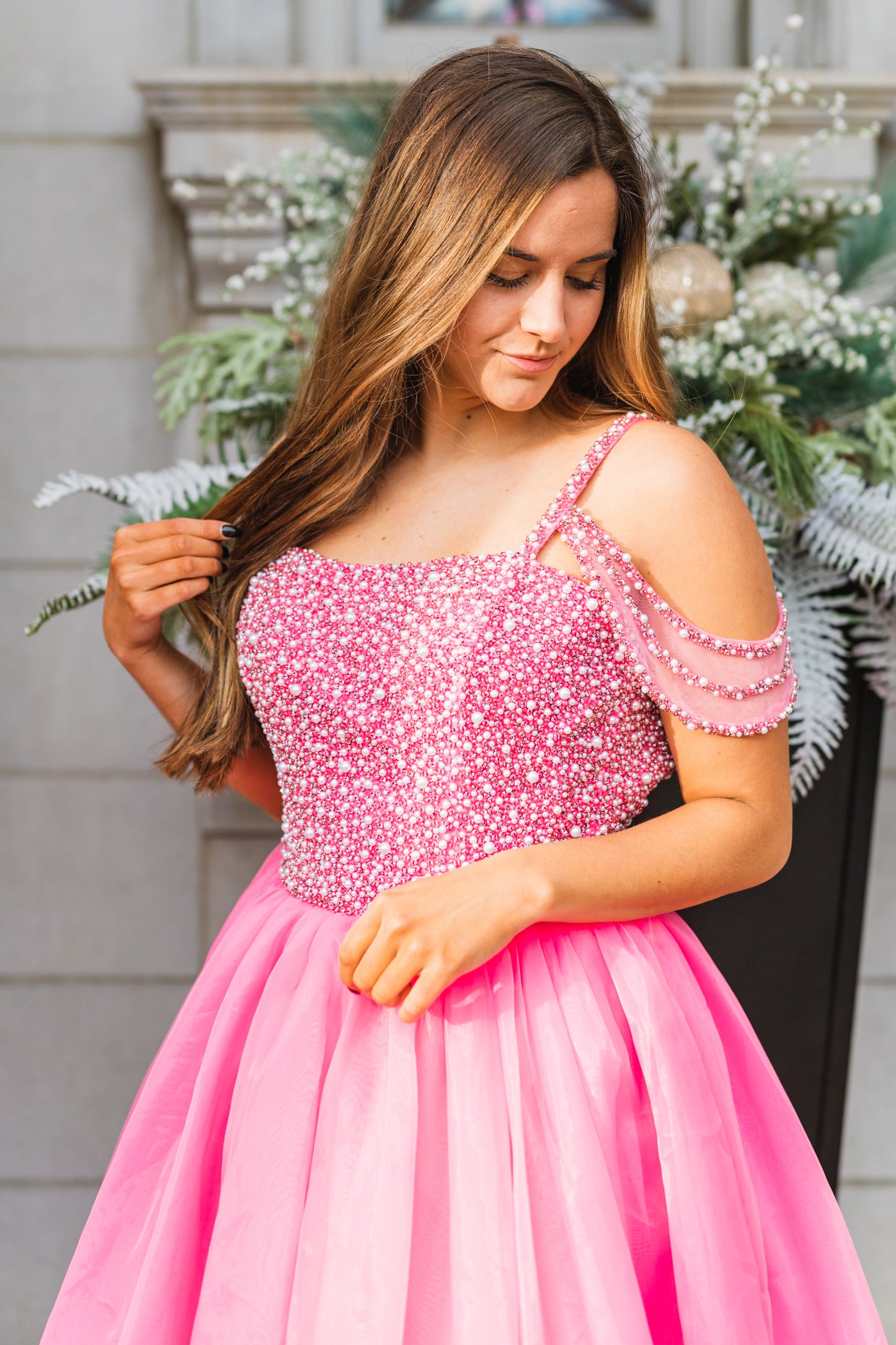 Prom Dress 54976 Candy Pink