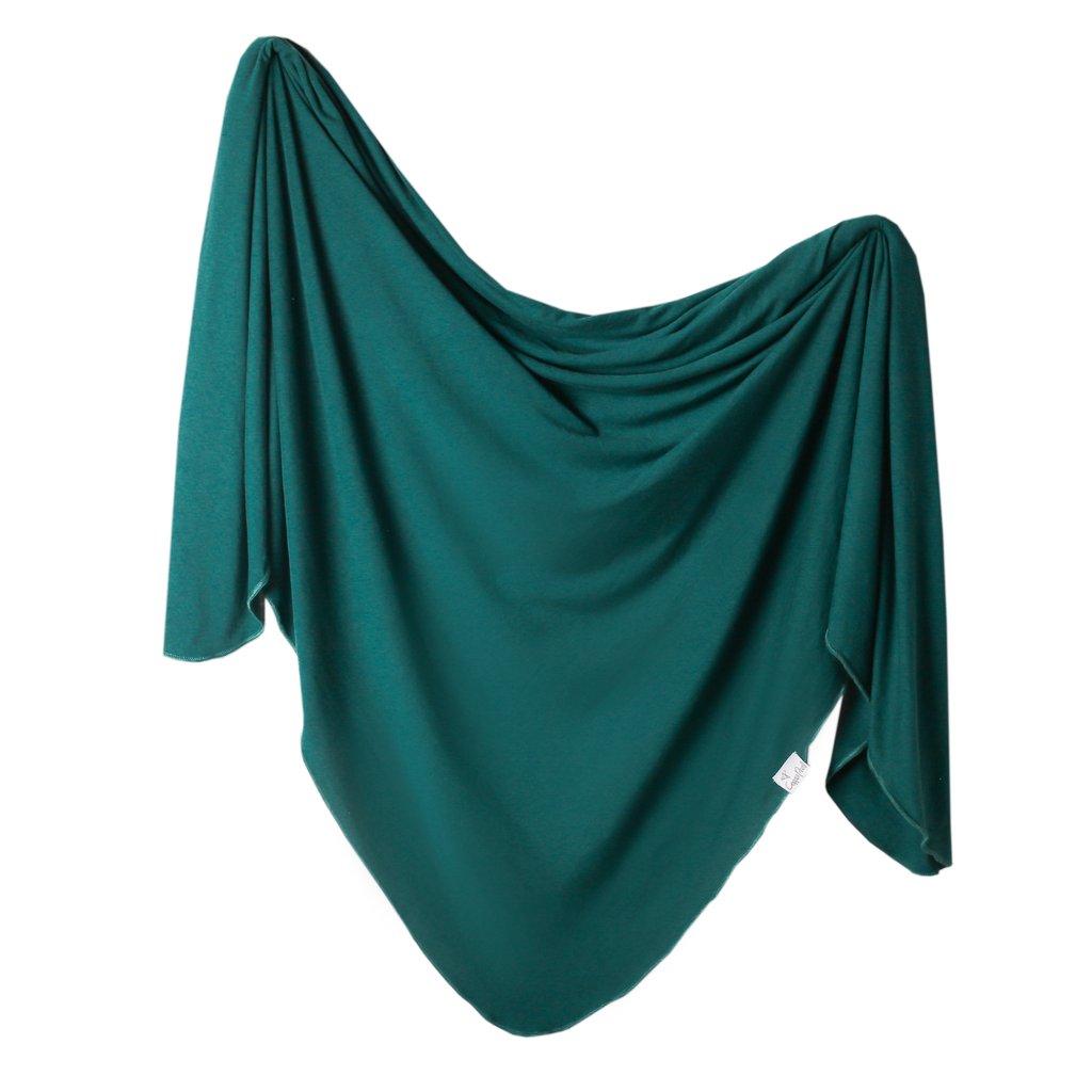 Copper Pearl Knit Swaddle Blanket Single | Jaspar