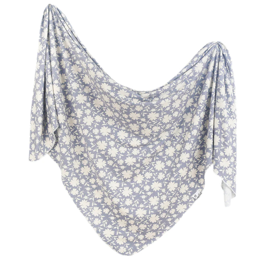 Copper Pearl Knit Swaddle Blanket Single | Lacie