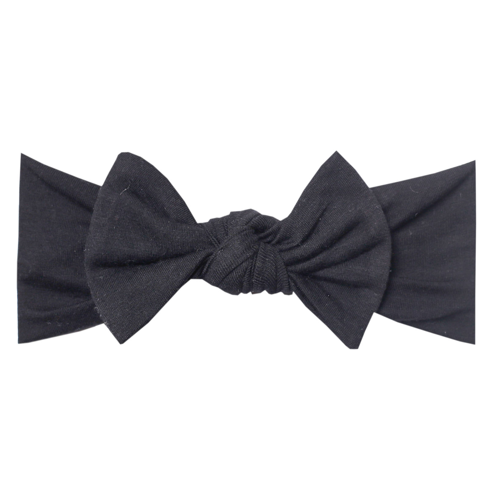 Copper Pearl Headband Bow | Midnight