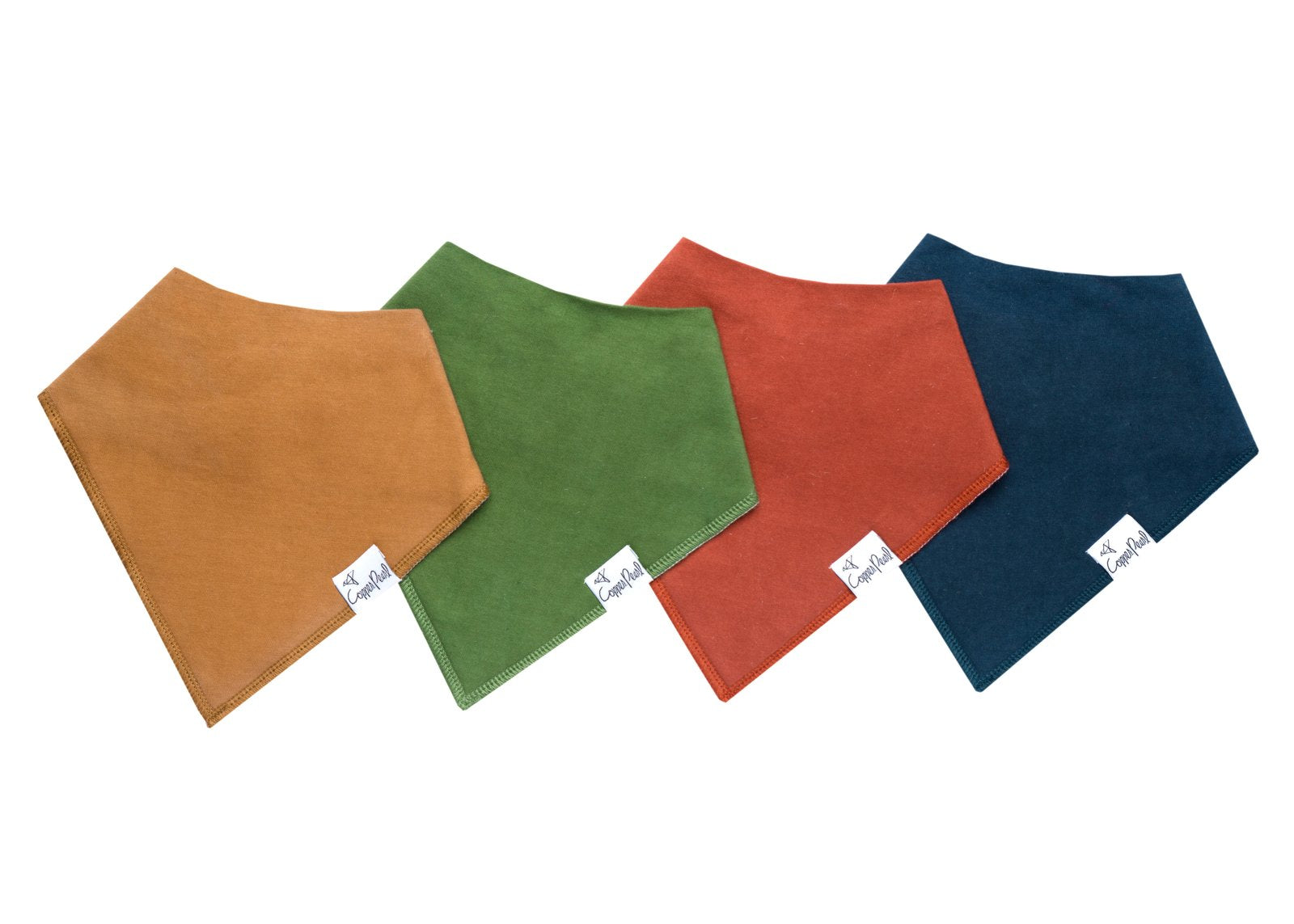 Copper Pearl Bandana Bib Set | Ridge