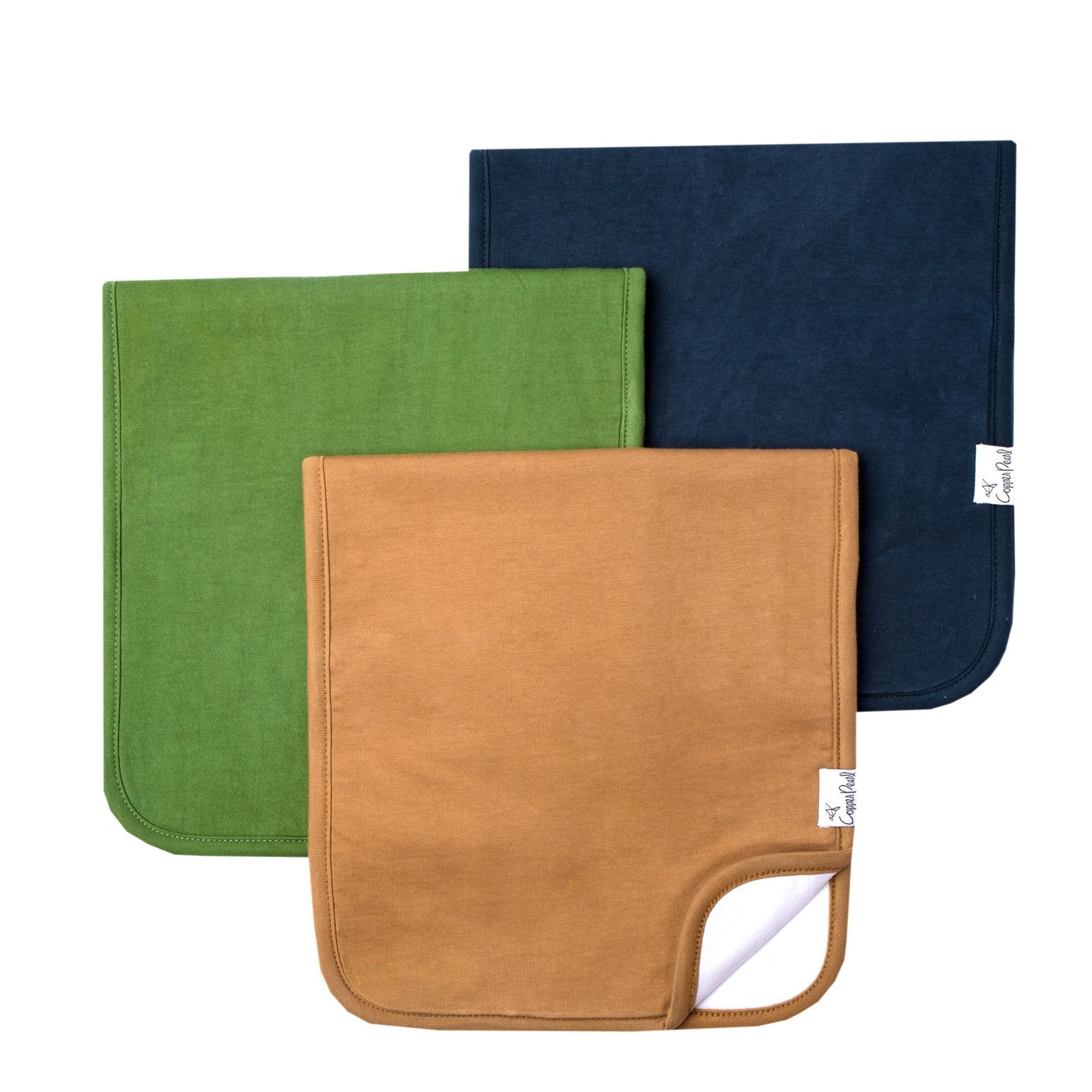Copper Pearl Burp Cloth Set | Ridge