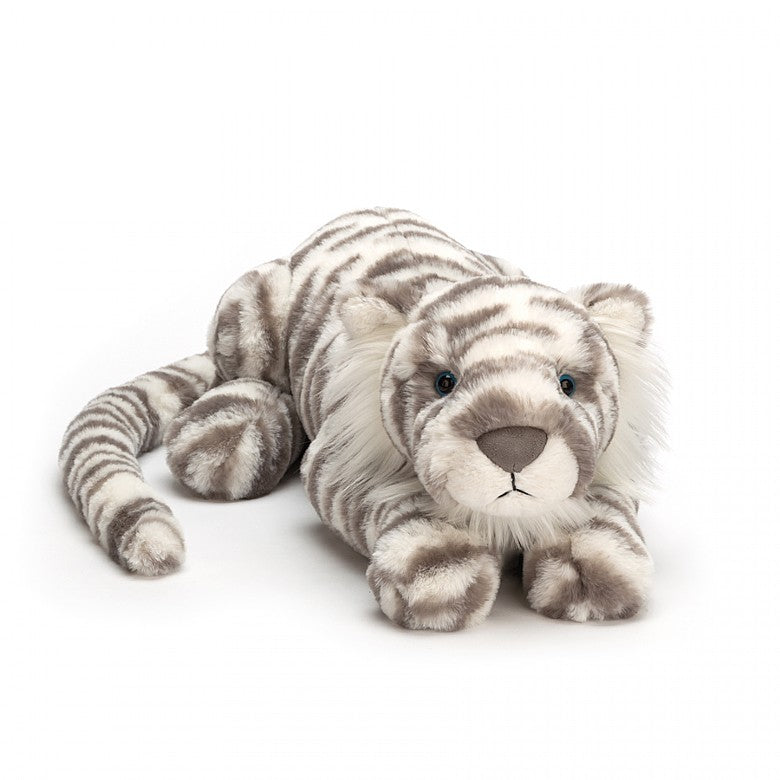 Jellycat Sacha Snow Tiger Medium