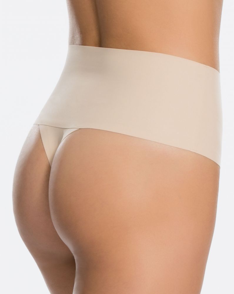 Spanx Undie-Tectable Thong Soft Nude