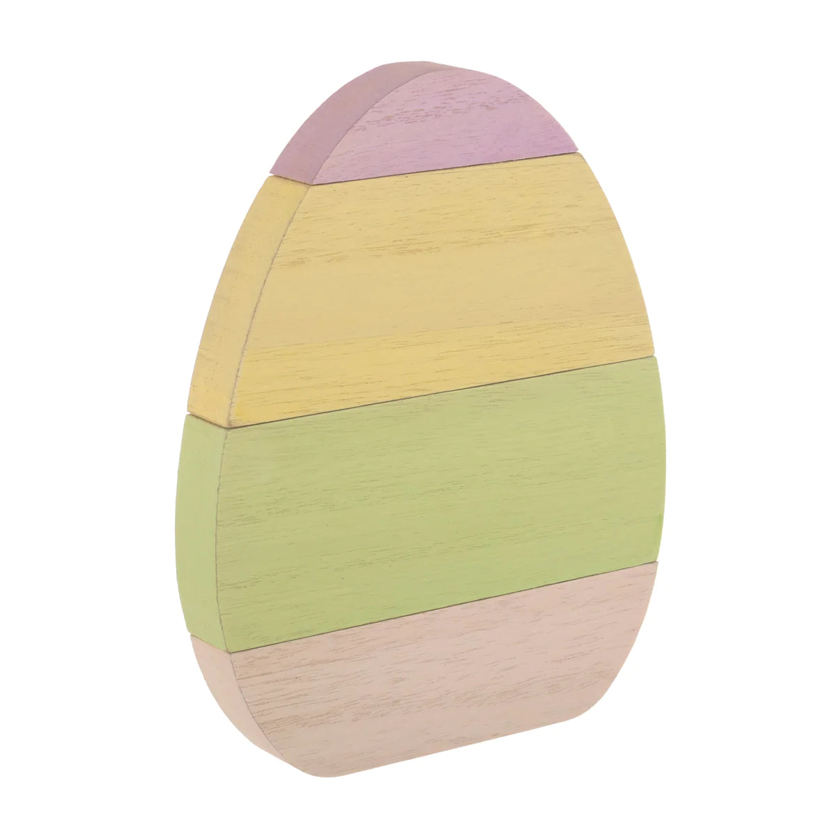 Large Purple/Yellow Plank Egg