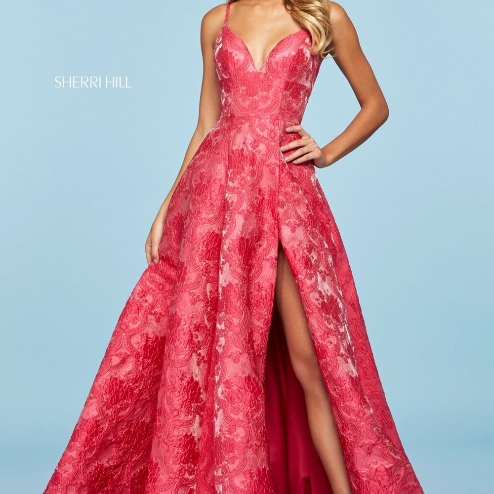 53378 Prom Dress Fuchsia