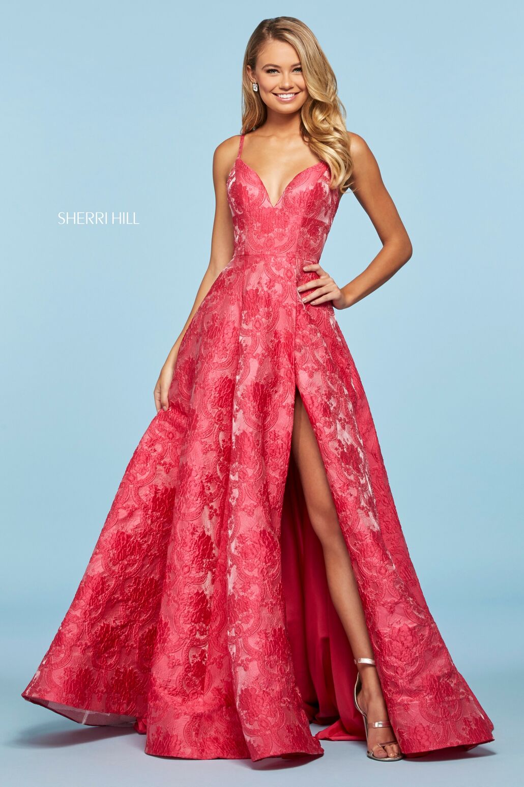 53378 Prom Dress Fuchsia