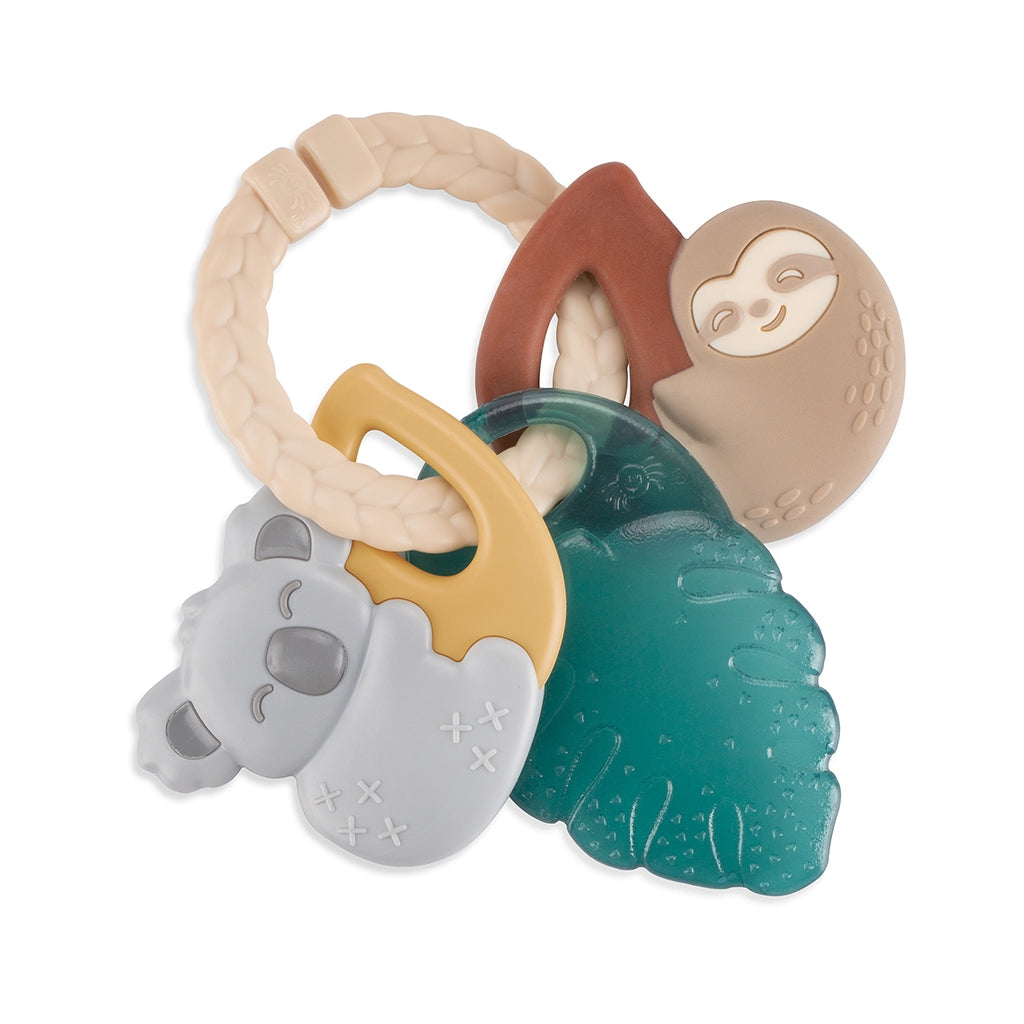 Tropical Itzy Keys™ Textured Ring with Teether + Rattle