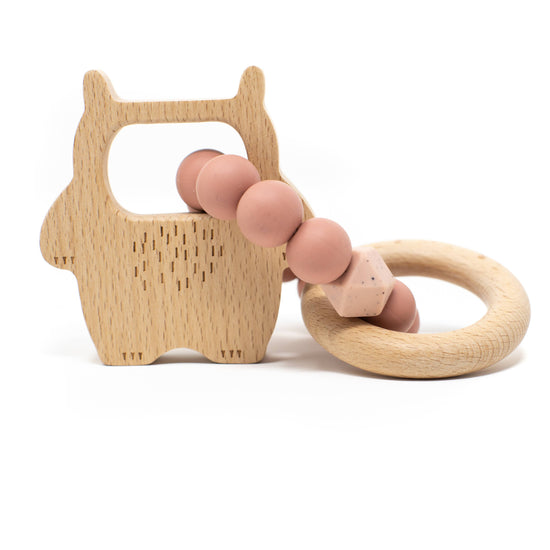 Load image into Gallery viewer, Wild Thing Rattle | Rose Dawn
