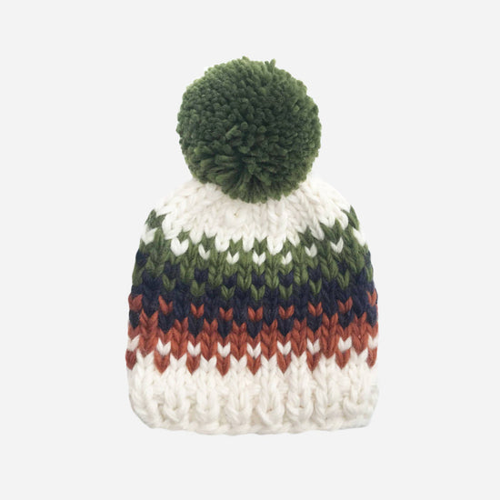 Load image into Gallery viewer, Will Stripe Hat Olive
