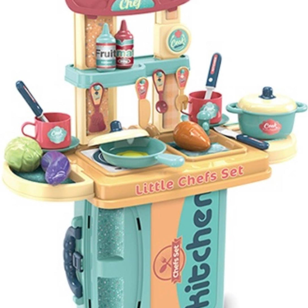 Chef Kitchen Playset In A Case