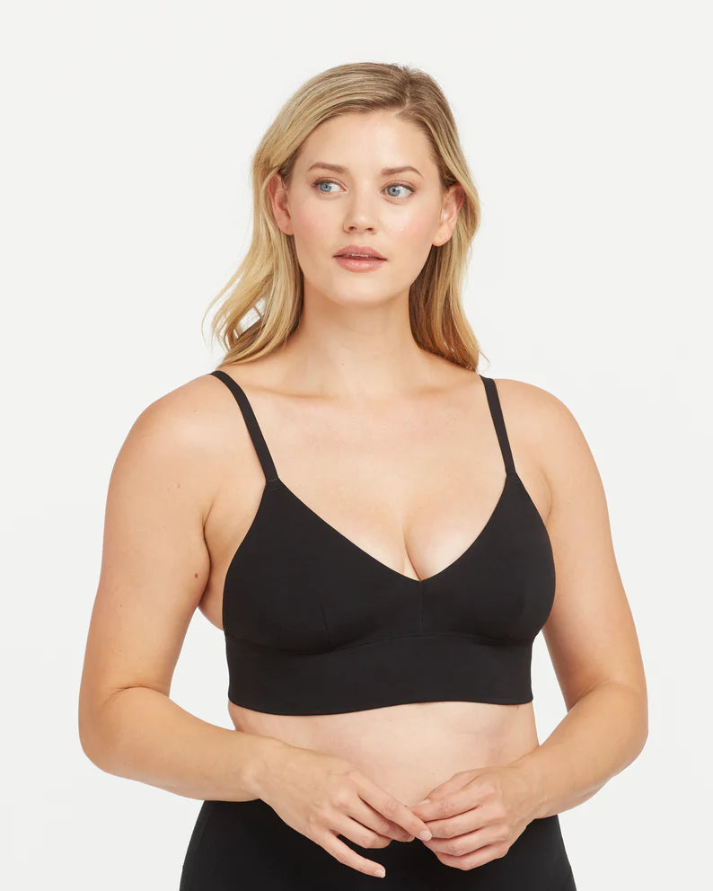 Cotton Control Bralette | Very Black