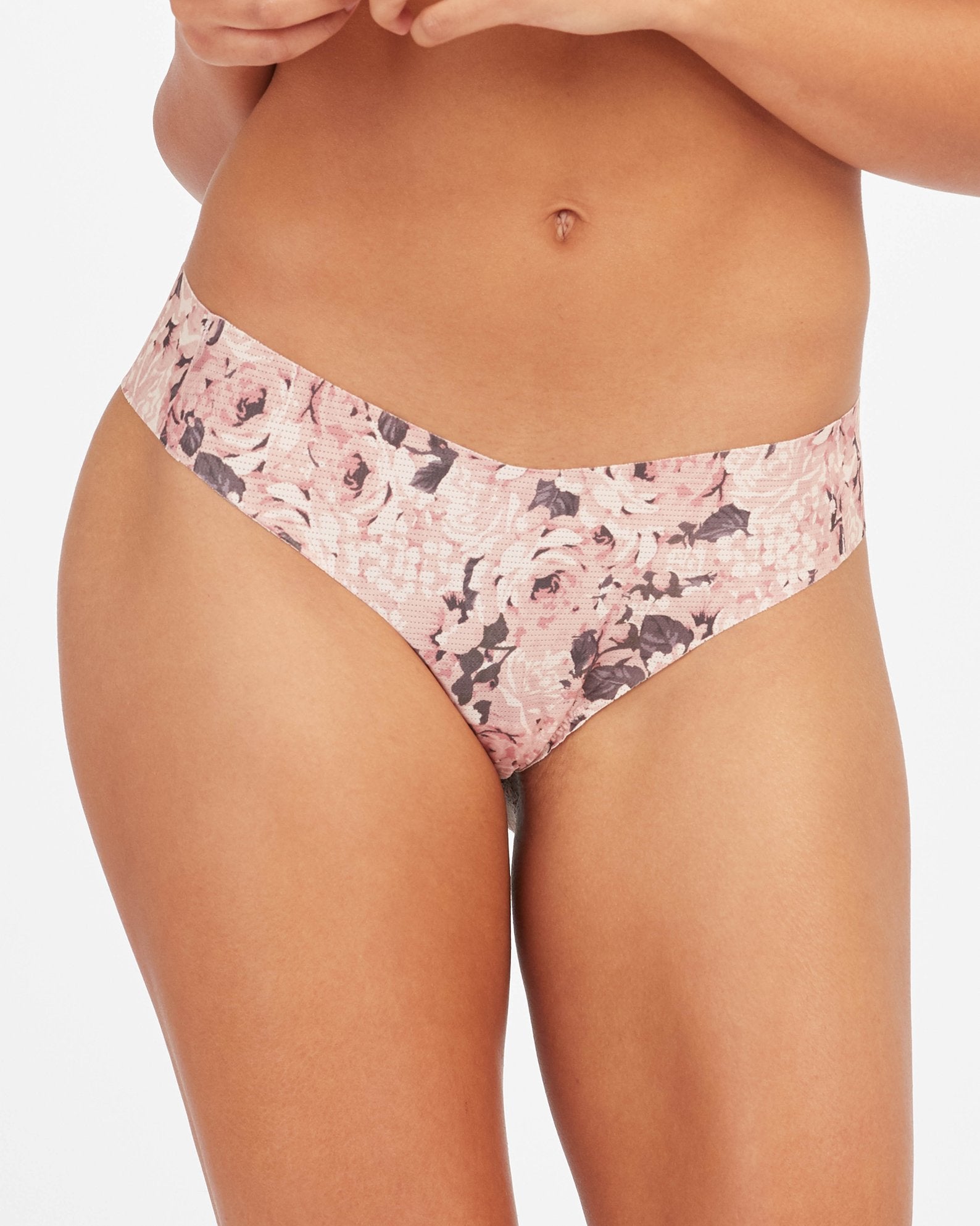 Spanx Under Statements Thong Rose Garden