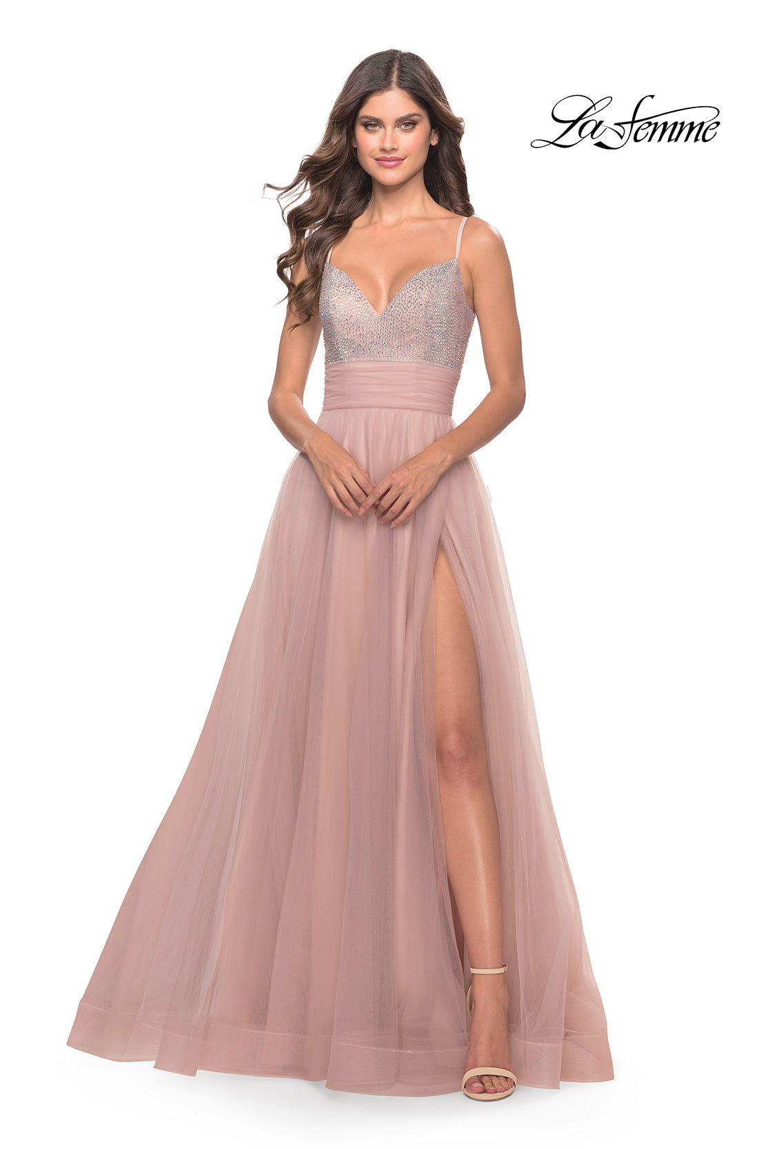 Load image into Gallery viewer, Prom Dress 31238 | Dusty Mauve
