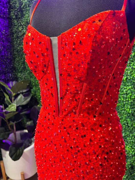Prom Dress 55344 | Red