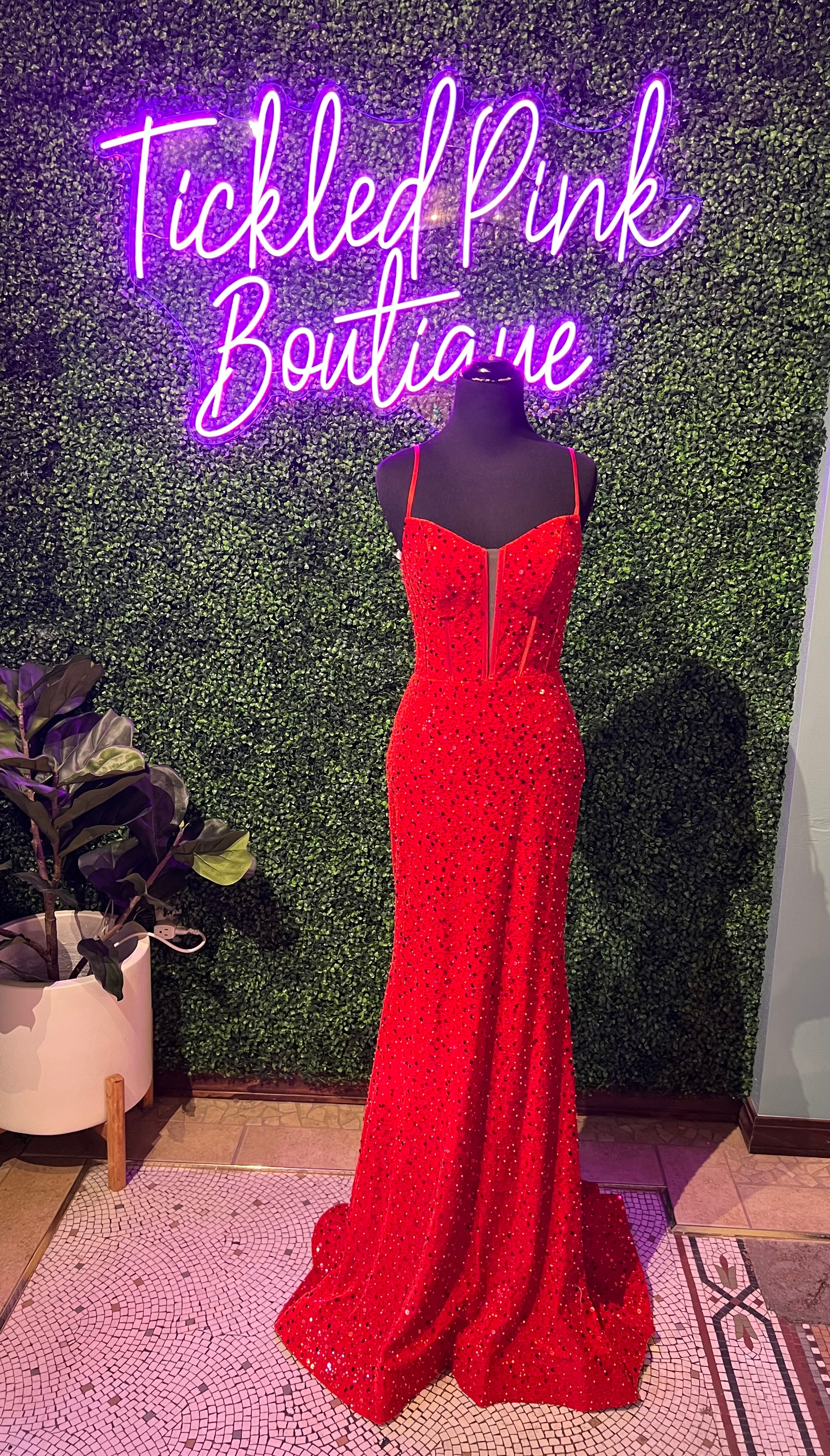 Prom Dress 55344 | Red