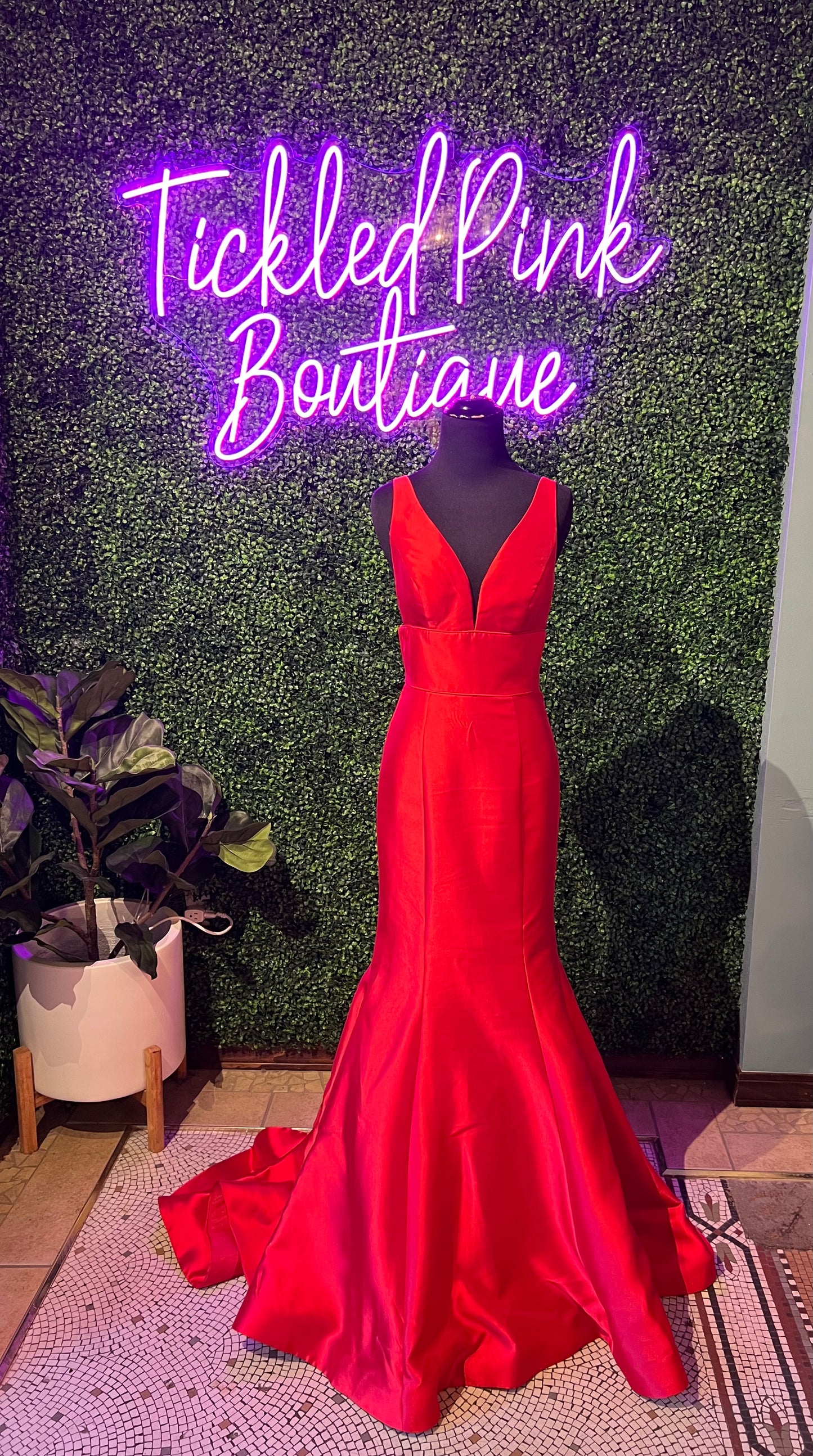 53660 Prom Dress Red