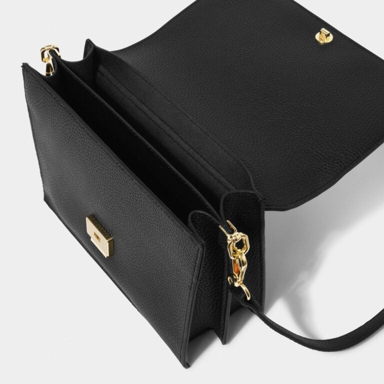 Load image into Gallery viewer, Orla Divided Crossbody | Black
