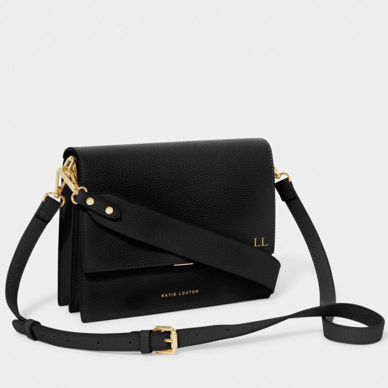 Load image into Gallery viewer, Orla Divided Crossbody | Black
