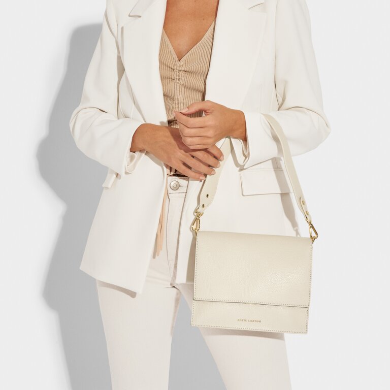 Orla Divided Crossbody | Ecru