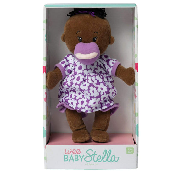 Wee Baby Stella Doll Purple Dress