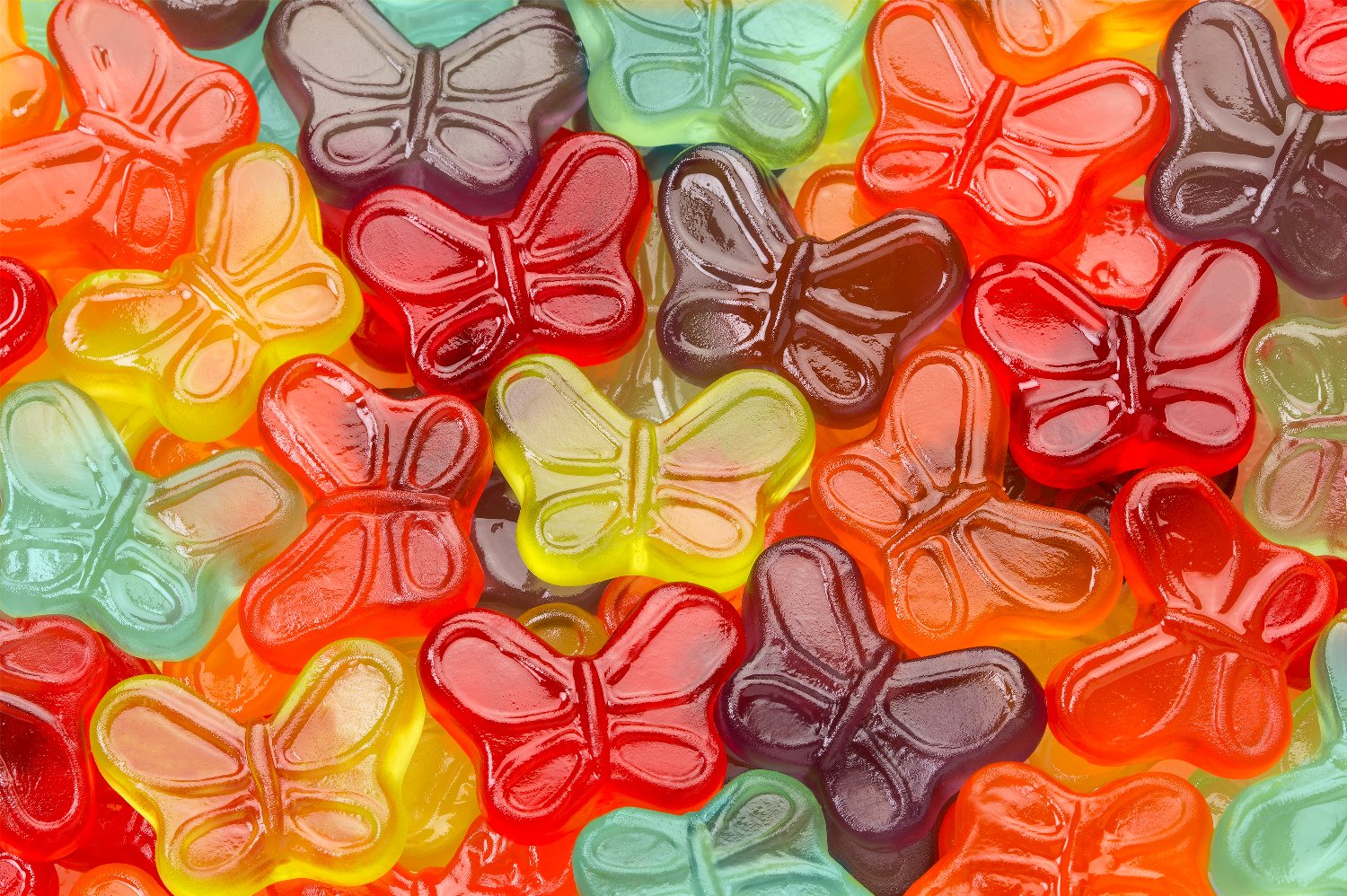 Mini Gummi Butterflies