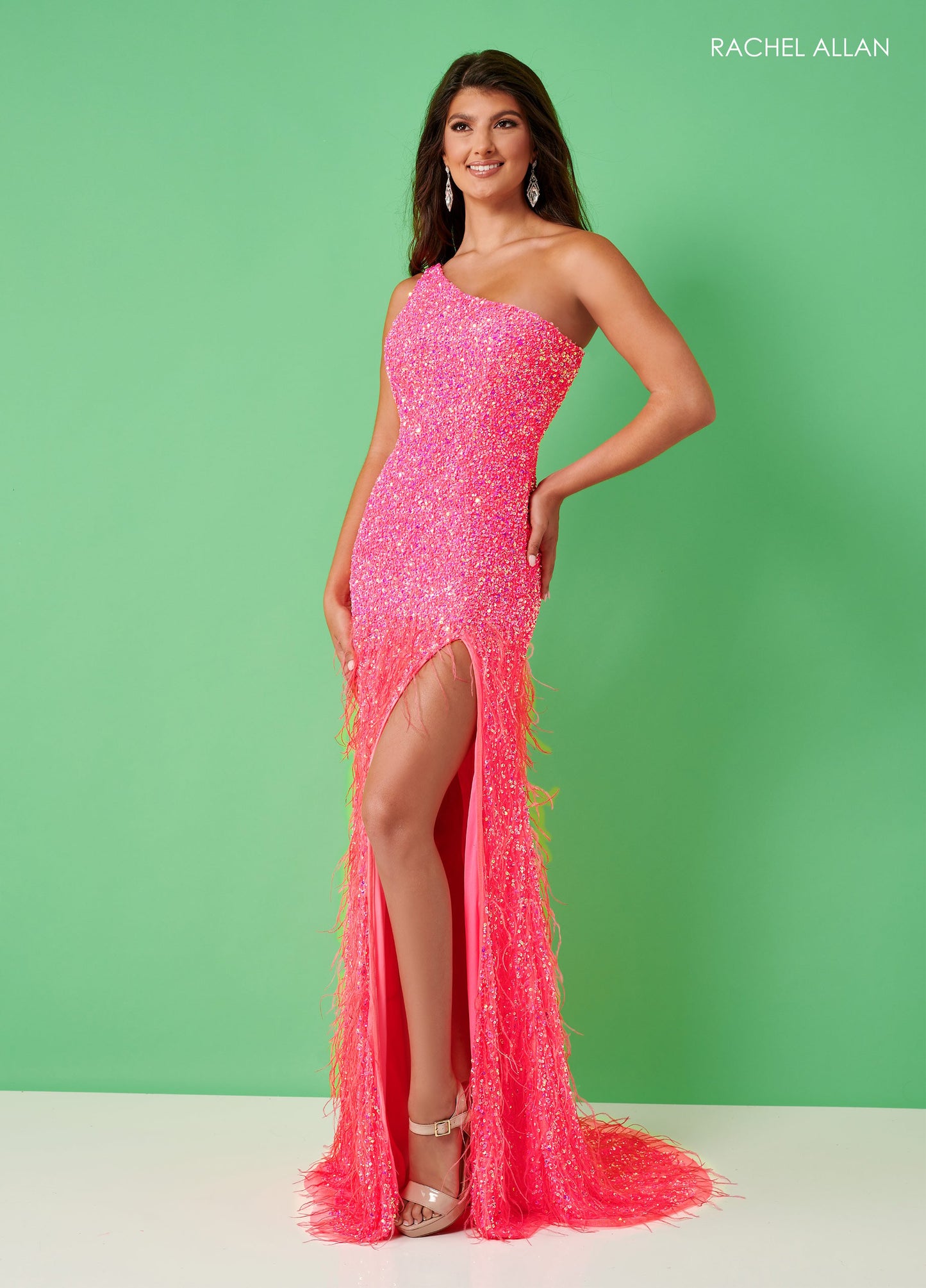 Load image into Gallery viewer, Prom Dress 70287 | Hot Pink
