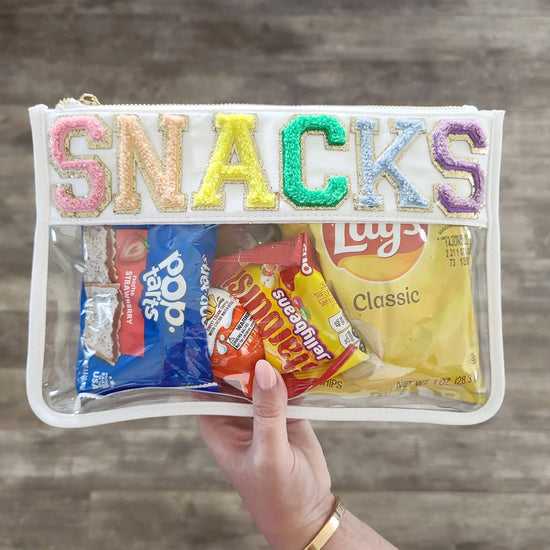 Load image into Gallery viewer, Nylon Clear Bag | Snacks
